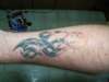 flames tattoo