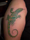 lizzard tattoo