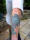 demon tattoo