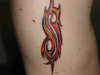 Slipknot S tattoo