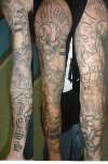 Ned Kelly Sleeve tattoo