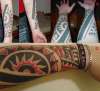 Maori wrist tattoo