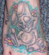 Stoner Bunny tattoo