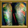 Temple of the lion god tattoo