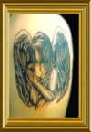 angel tattoo