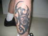leg tattoo