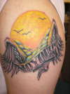 O' Joyous Sun tattoo