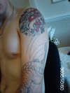 my first tat after 2nd sitting tattoo