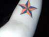 My nautical star tattoo
