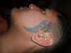 sideburns tattoo