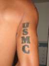 USMC tattoo