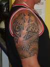 freehand polenesian tattoo