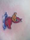 Devil Duckie tattoo