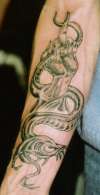 Snake tattoo