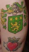Mulcahy Family Crest tattoo
