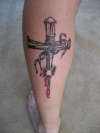 Cross tattoo