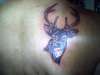 Deer tattoo