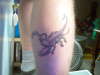 Custom Scorpion tattoo