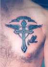 Cross tattoo
