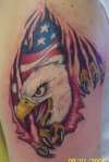Americana Eagle tattoo