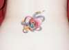 Snake with Heart tattoo