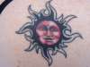 Sun tattoo