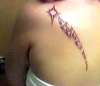 shooting star tattoo