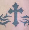 Cross tattoo