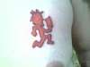 Thease Hatchet Men Upon Our Chest tattoo