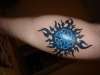 Celtic Sun bluuee tattoo