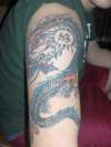 Arm Dragon tattoo