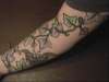 Ivy arm tatt tattoo
