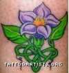 celtix flower tattoo