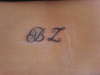 B Z tattoo