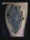 Bionic Calf tattoo