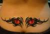 Tiger Eyes Tribal tattoo