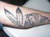 Free Hand Indian tattoo