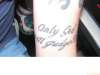 Only god tattoo