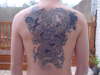 dragon backpiece tattoo