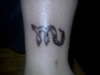 Scorpion M tattoo