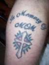 memorial cross tattoo