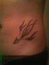 Tribal Bird tattoo