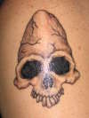 RAMONES PIN HEAD SKULL tattoo