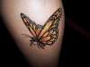 3rd tattoo: monarch tattoo