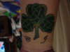 Celtic Clover tattoo