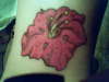 Hibiscus tattoo