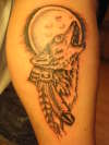 Wolf tattoo