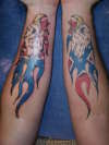 American by birth Southern by Gods grace tattoo