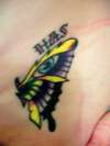 "Dochas" Close up tattoo