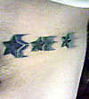 Stars on my Hip tattoo